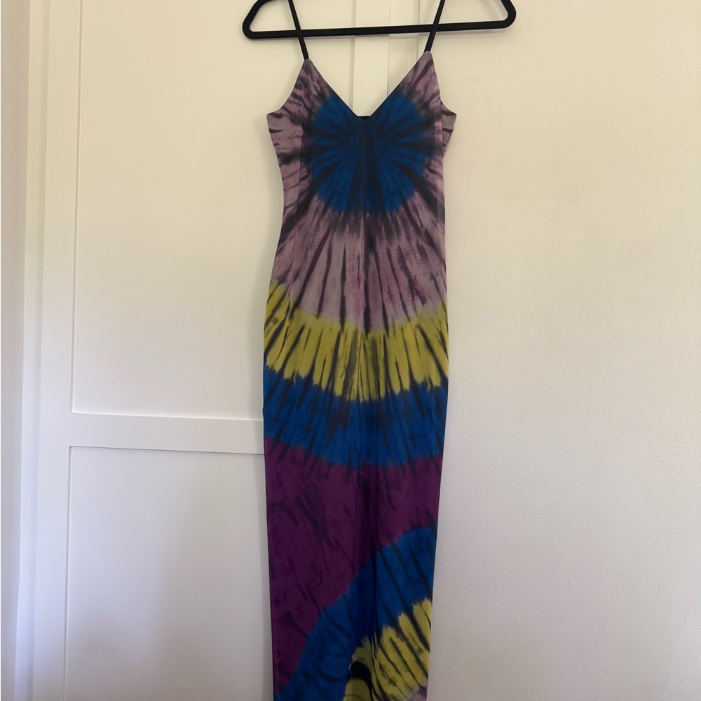 AFRM tie dye dress